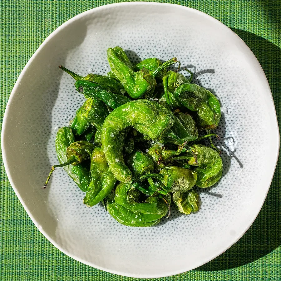 Padron green peppers