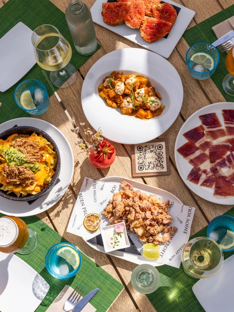 Tapas and Mediterranean dishes at Vanilla Beach