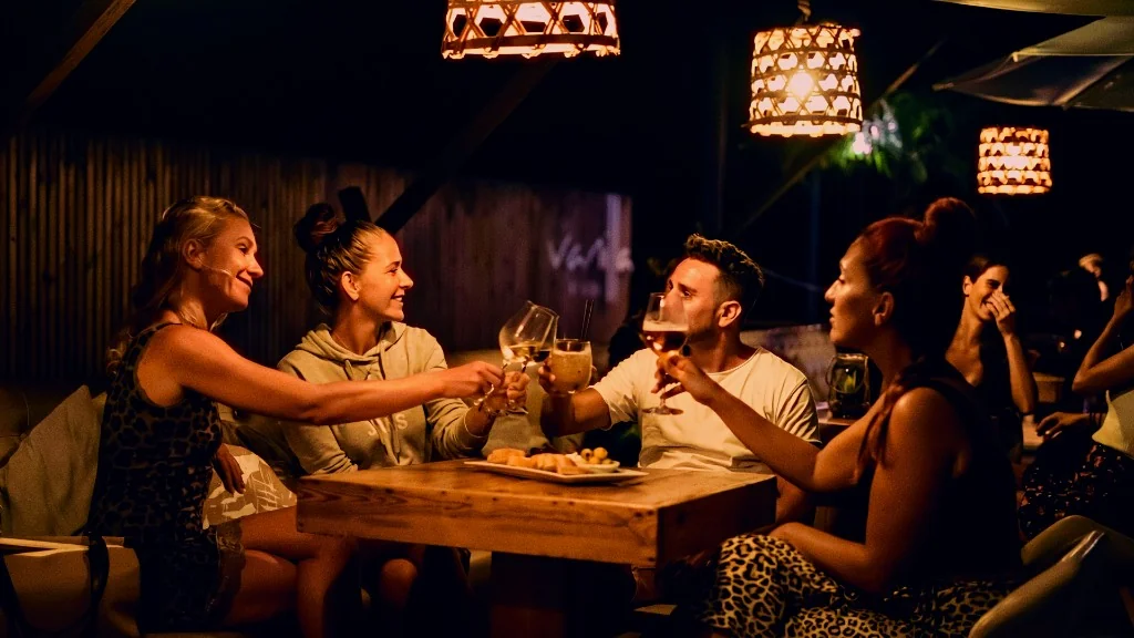 Terrace and sea view at Vanilla Beach Ibiza for celebrations Terrace and sea view at Vanilla Beach Ibiza for celebrations